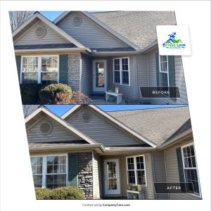 Home exterior cleaning
